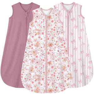 lot 2159 image: Yoofoss Baby Sleep Sack 0-6 Month 0.5TOG 100% Organic Cotton 2-Way Zipper