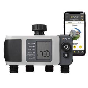 lot 2196 image: Orbit B-hyve XD 4-Port Smart Hose Watering Timer - 24634