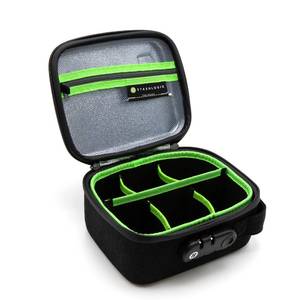 lot 2197 image: STASHLOGIX SMELL CONTROL BAG with Combination Lock Smell Free Storage Bag The Silverton (Medium-Black)