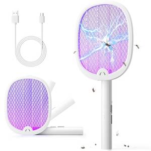 lot 5008 image: YISSVIC Electric Fly Swatter 2 in 1 Bug Zapper Racket