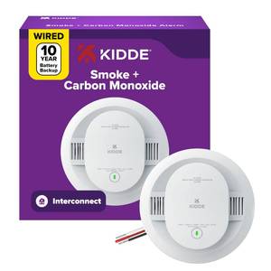 lot 5010 image: Kidde Smoke & Carbon Monoxide Detector, Hardwired, Model 30CUA10