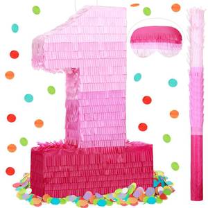 lot 5025 image: Sratte Number 1 Pi�ata Pink with Accessories