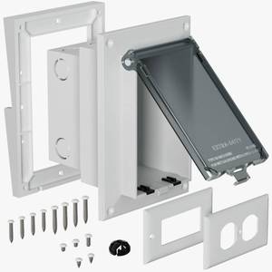 lot 5027 image: Dremica Recessed Outlet Box DBVR141C-1 Low Profile