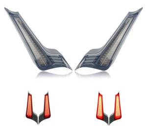 lot 5045 image: LIUJJYH LED Smoked Taillight Panel Harley Touring  Retail $159.99