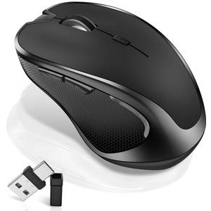 lot 6028 image: Normdecos Bluetooth Wireless Mouse with Jiggler Mode