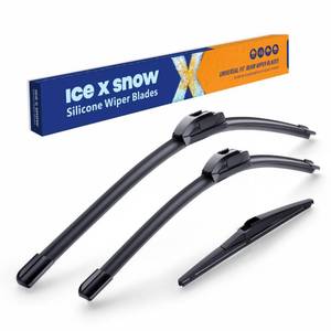 lot 8319 image: ICEXSNOW� Silicone Windshield Wiper Blades Replacement for Hyundai Kona 2024 2023-2018 Accent 2022-2012 Kona Electric 2024-2019 Kia Rio 2023-2012 OEM Quality Windshield Wiper Blades(261611)