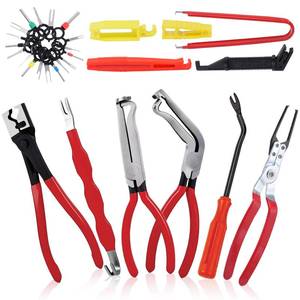 lot 8323 image: Dntorx 12 Pcs Automotive Electrical Disconnect Pliers kit