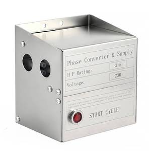 lot 9950 image: Kolasina SCM05 230V Static Phase Converter for 3-5 HP 3 Phase Motors