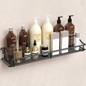 lot 11236 image: Orimade Adhesive Bathroom Shelf Organizer 15.75 inch