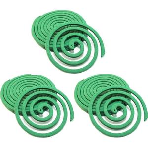 lot 12216 image: Lov Home Mosquito Repellent Coils 16-Pack with Stands