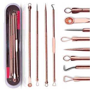 lot 12221 image: ZTRHYOO Blackhead Remover Extractor Tool Kit Rose