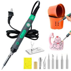 lot 12222 image: Nadkvkl Plant Pot Perforator & Hot Knife 2-in-1 Tool