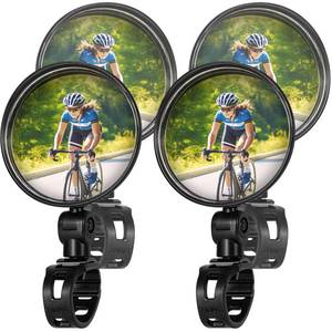 lot 12228 image: TAGVO Bike Mirror 4-Pack Adjustable Handlebar