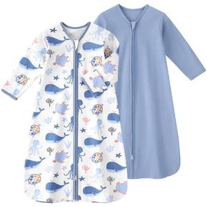 lot 12246 image: FIEMOL Baby Sleep Sack 6-12 Months Long Sleeve 2-Pack
