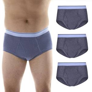 lot 12263 image: Wearever Mens Incontinence Briefs Reusable Large Gray