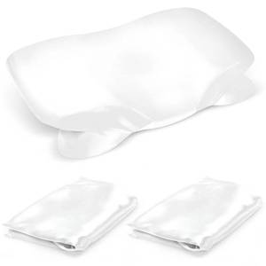 lot 14245 image: Zelimun Satin Pillowcase 2-Pack White