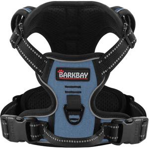 lot 14254 image: BARKBAY Dog Harness Medium No Pull 2 Leash Clips