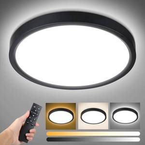 lot 14257 image: Unicozin Dimmable LED Flush Mount Ceiling Light 18W