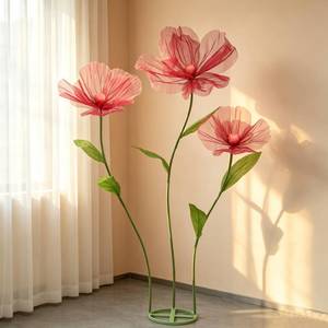 lot 17044 image: YOFNIRG Artificial Silk Flower 68 Inches Tall