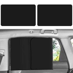 lot 18203 image: MTRPS Magnetic Car Side Window Sunshades, 2-Piece Set