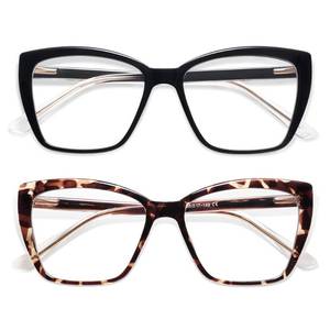 lot 18212 image: AMOMOMA TR90 Blue Light Reading Glasses Cat Eye AM6031