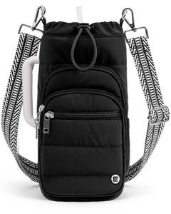 lot 20004 image: Water Bottle Holder with Strap, 4032 oz Crossbody Bottle Carrier Bag
