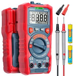 lot 20010 image: AstroAI Digital Multimeter, TRMS 4000 Counts, Auto-Ranging, Battery Test