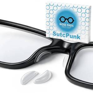 lot 20015 image: SutcPunk Eyeglass Nose Pads Anti Slip,Air Chamber Silicone Glasses Nose Pad