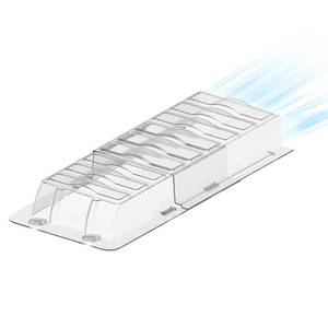 lot 20040 image: Sideways Magnetic Vent Extender for Under Furniture, Floor Vent Deflector