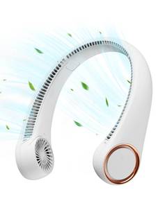lot 20047 image: Gaiatop Portable Neck Fan Rechargeable, Hands-Free Cooling, 23.5hrs Runtime