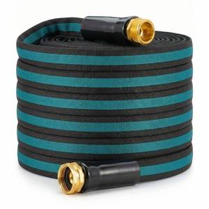 lot 20062 image: 50FT Lightweight Garden Hose �� Kink-Resistant, Flexible, High-Pressure Hose for Outdoor Watering, Lawn Care, Garden, and Car Cleaning