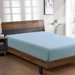 lot 20066 image: FreshCulture Queen Fitted Sheet - Hotel Quality, Ultra Soft & Breathable Brushed Microfiber, Deep Pocket, Cooling Fitted Sheets for Queen Size Bed (Sky Blue)