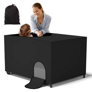 lot 13076 image: JIUKONG Blackout Cover for Pack and Play Crib
