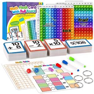 lot 13085 image: Torlam 332 Math Flash Cards Learning Kit