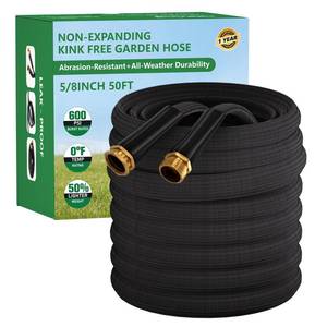 lot 13098 image: HDKing Non-Expanding Garden Hose 50FT