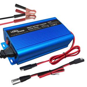 lot 13124 image: UltraPower 24V 5A Battery Charger with XLR Connector