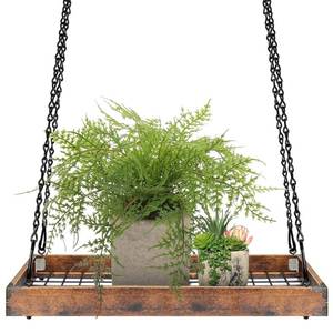 lot 13125 image: Lilybud Hanging Planter 16 with Metal Chain