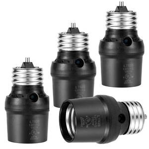 lot 14153 image: Mighmia Dusk to Dawn Sensor Socket E26E27 4-Pack