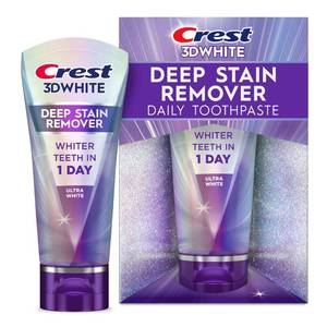 lot 14156 image: Crest 3DWhite Brilliance Deep Stain Remover Toothpaste 2.1oz