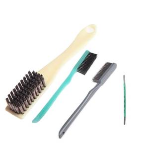 lot 14171 image: WerkaSi Wire Brush Set 3-Pack Steel