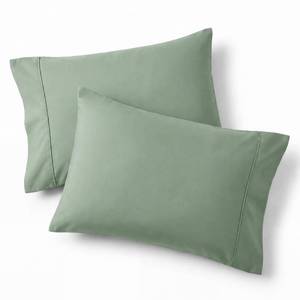 lot 14204 image: Bedsure King Pillowcases Set of 2, Sage Green