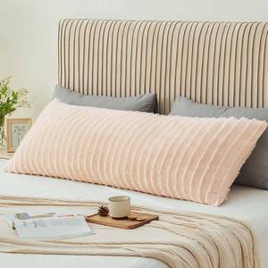 lot 14206 image: BEDELITE Body Pillow Cover with Zipper, Boho-Coral, 20x54