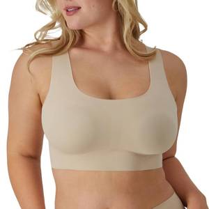 lot 2241 image: Bali Comfort Revolution Wireless T-Shirt Bra, Wireless Full-Coverage Bra, Pullover Wirefree T-Shirt Bra, Nude, Small