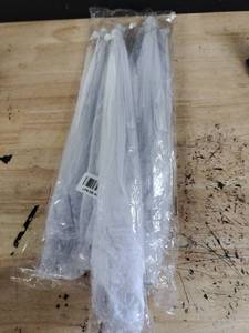 lot 2253 image: White lace parasols for wedding or event