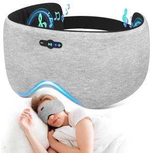 lot 2299 image: Sleep Headphones Bluetooth 6.0 Sleep Mask for Side Sleepers, 20H Playtime