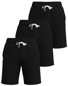 lot 2329 image: A 3 Pack Mens French Terry Cotton Shorts Casual Lounge Sweatshorts Pockets, XL