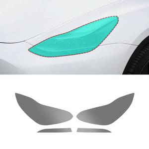 lot 2367 image: BETTERHUMZ Car Headlight Film for Tesla Model 3 2020-2022 Model Y 2020-2024