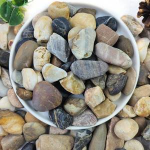 lot 2404 image: YISZM 20lbs Aquarium Rocks, 58 Natural River Rocks for Plants
