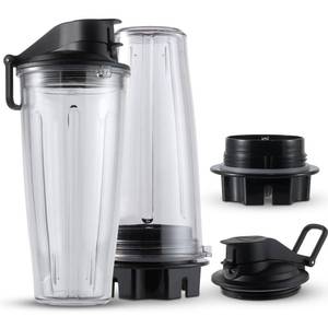 lot 9548 image: MRX Solutions Personal Cups Adapter fits Vitamix Classic Blenders 5200, 5300, 6300, 6500, 7500, 780 & More  Two BPA-Free 20-oz Insulated Leak-Proof Cups �� Not Compatible With Self-Detect Models