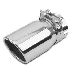 lot 9968 image: Vurkcy 2.5 inch Inlet Exhaust Tip, 3 Outlet 6 Length,Stainless Steel